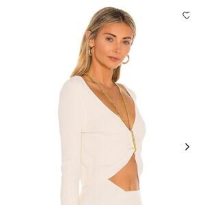 NICHOLAS Alma Top NWT in Milk Color